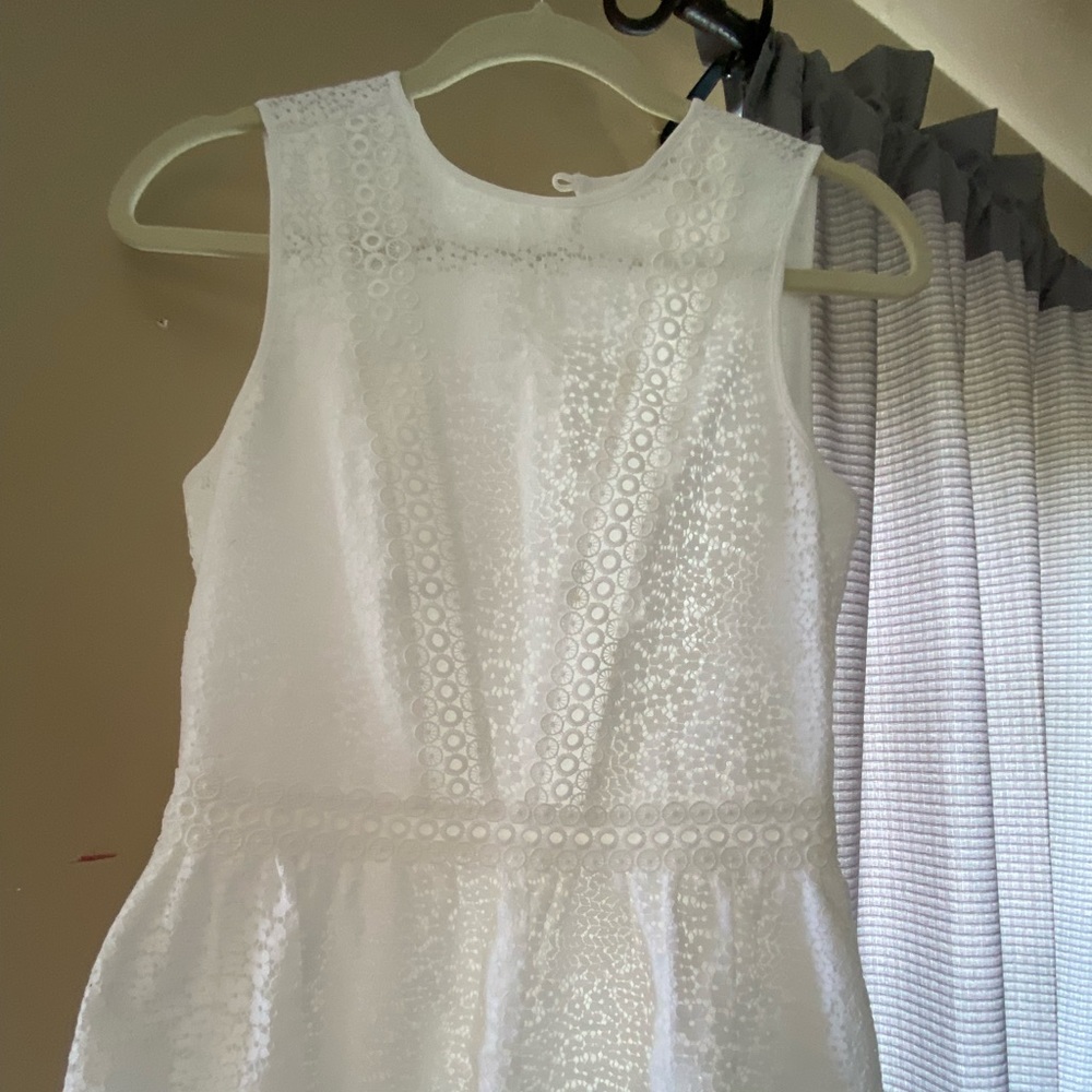 Micheal Kors lace white top